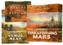 Terraforming Mars: Core + Hellas & Helysium + Venus TABLERUM