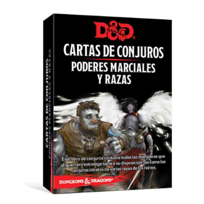 Dungeons & Dragons: Cartas de Conjuro: Poderes Marciales y Razas TABLERUM