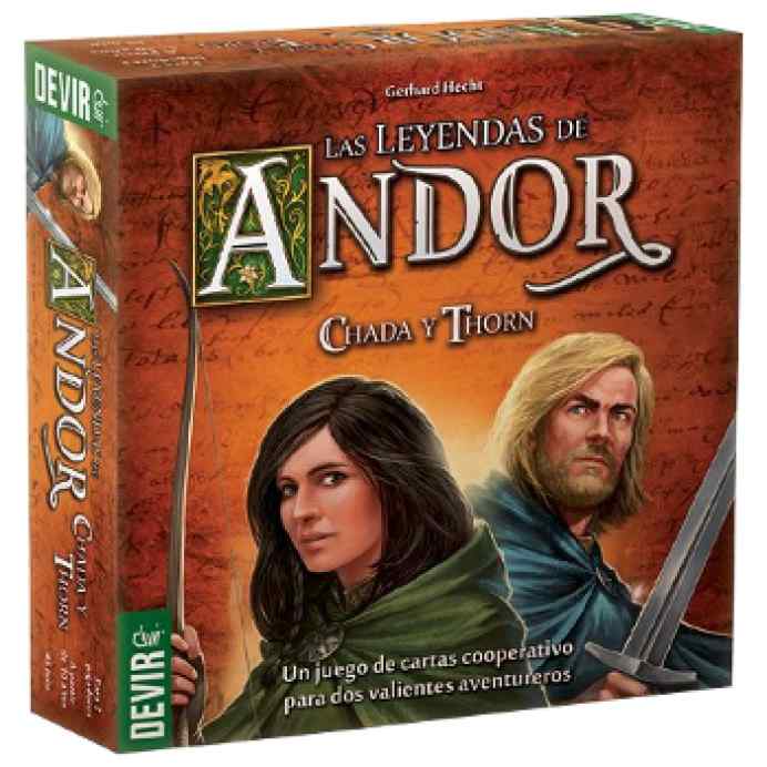 juego de mesa Leyendas de Andor: Chada y Thorn