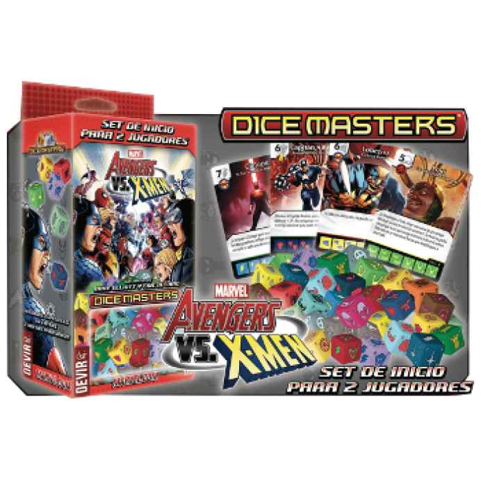 comprar Marvel Dice Masters: Avengers Vs X-Men Set de Inicio 2 jugadores