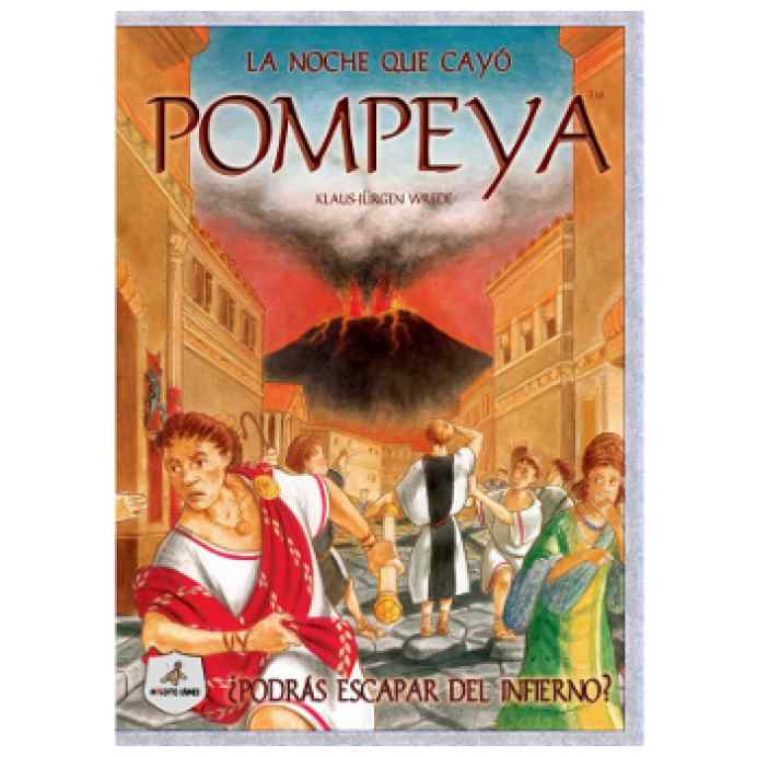 La noche que cayó Pompeya juego de mesa