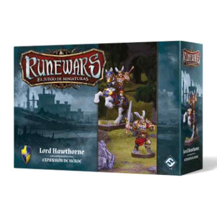 Runewars: El juego de miniaturas Los Señores de Daqan: Lord Hawthorne