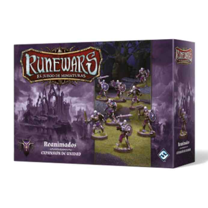 Runewars: El juego de miniaturas Waiqar el Inmortal: Reanimados