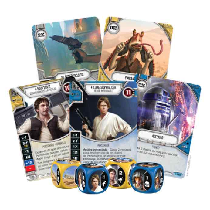 Star Wars: Destiny: Caja de Inicio Luke Skywalker TABLERUM