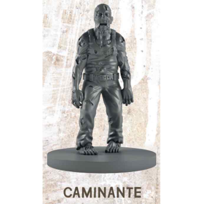 The Walking Dead All Out War: Rick a Caballo Caminante Miniatura