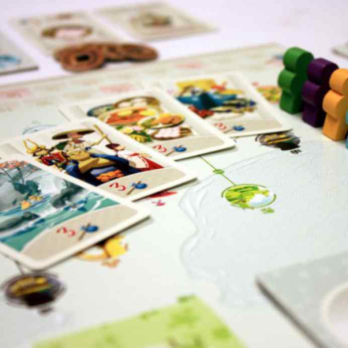 Tokaido Meeples