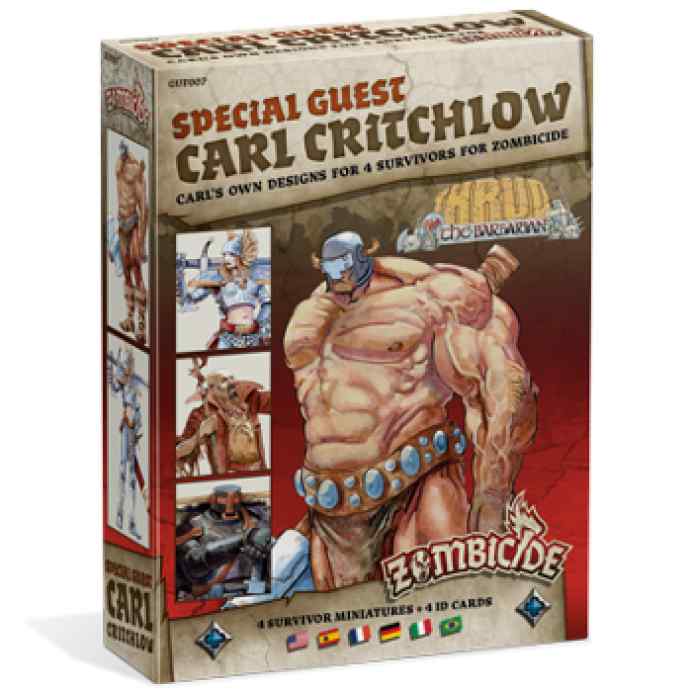 juego Zombicide Black Plague: Special Guest: Carl Critchlow‏