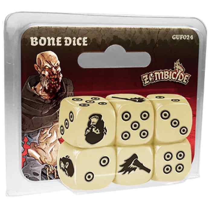 Zombicide: Black Plague - Dadi Bone, Espansione Esclusiva Kickstarter GUF024, Nuovo Sigillato