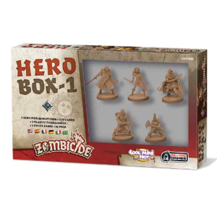 comprar Zombicide Black Plague Hero Box 1