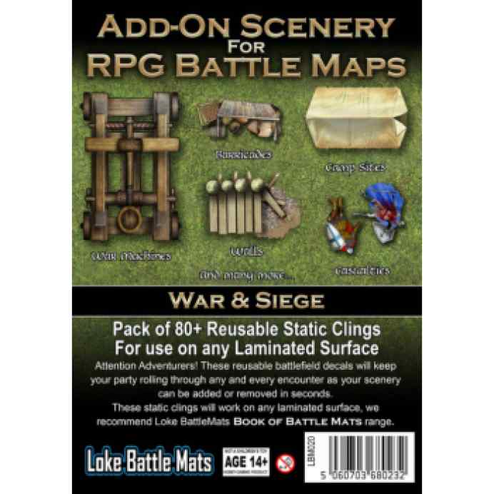 Add-On Scenery - War & Siege TABLERUM