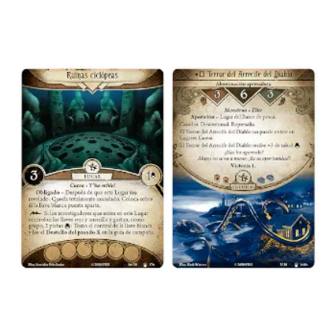 Arkham Horror (LCG): Arrecife del Diablo TABLERUM