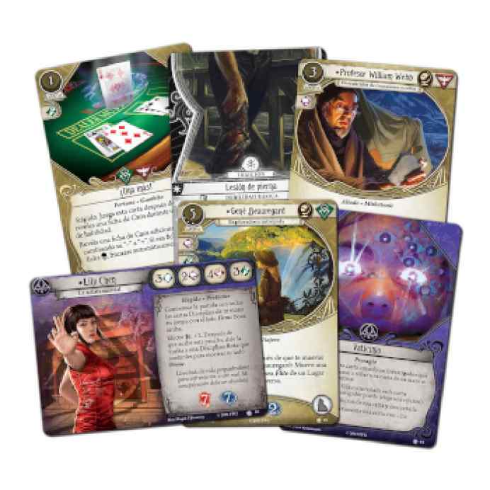 Arkham Horror (LCG): Los Confines de la Tierra Expansión Investigadores TABLERUM