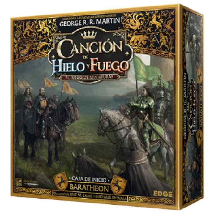 Canción de hielo y fuego el juego de miniaturas: Baratheon Caja de Inicio TABLERUM