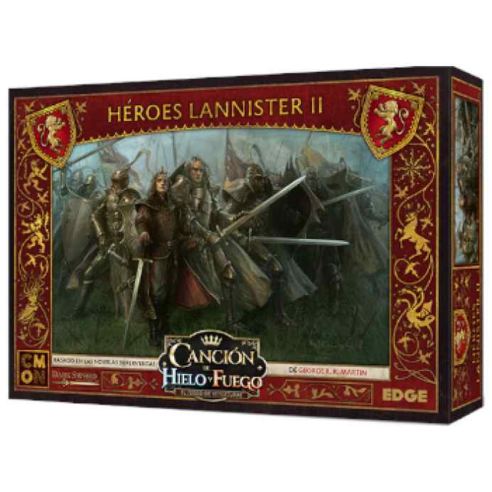 Canción de Hielo y Fuego: El Juego de Miniaturas: Héroes Lannister 2 TABLERUM