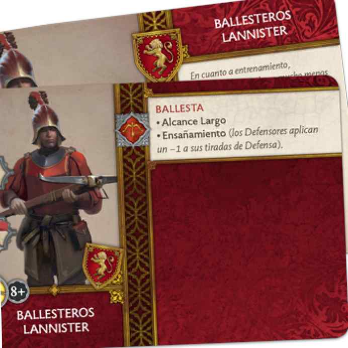 Canción de Hielo y Fuego: El Juego de Miniaturas: Ballesteros Lannister TABLERUM