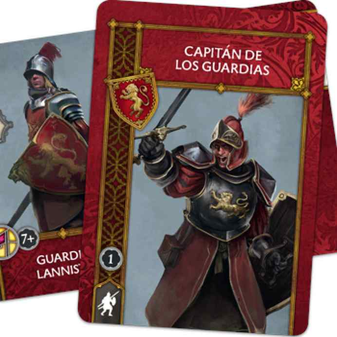 Canción de Hielo y Fuego: El Juego de Miniaturas: Guardias Lannister TABLERUM