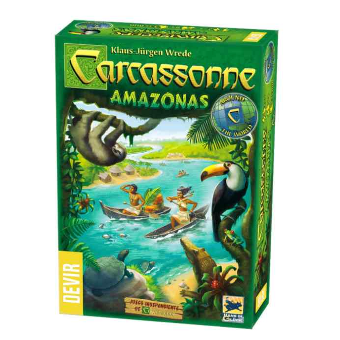 carcassonne amazonas juego de mesa