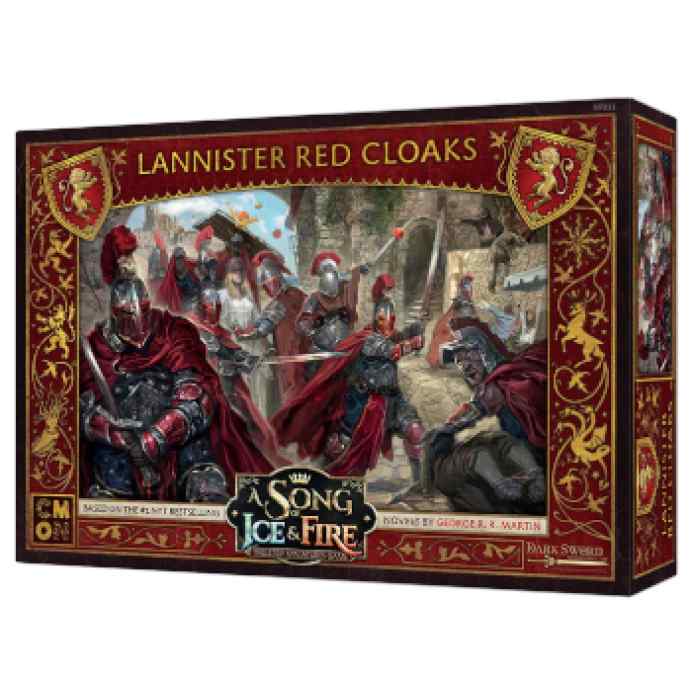 Canción de Hielo y Fuego: El Juego de Miniaturas: Capas Rojas Lannister TABLERUM