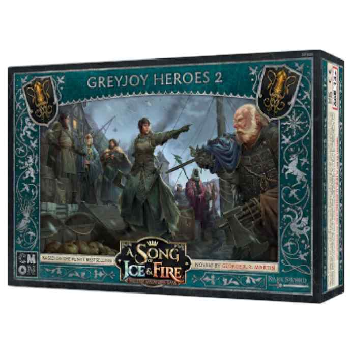 Canción de Hielo y Fuego: El Juego de Miniaturas: Héroes Greyjoy II TABLERUM