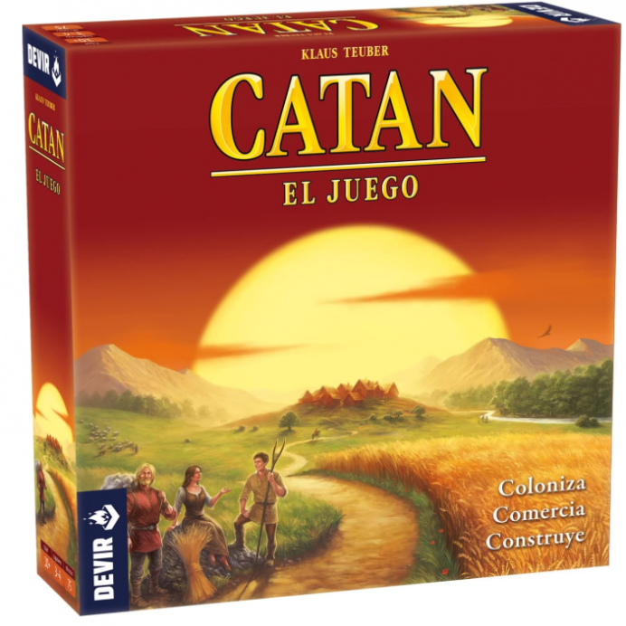 catan juego de mesa