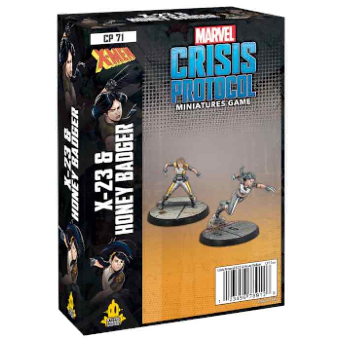 Marvel Crisis Protocol X-23 & Honey Badger EN TABLERUM