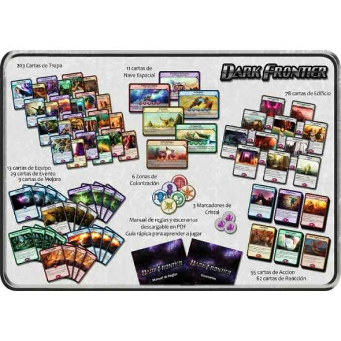 dark frontier juego cartas