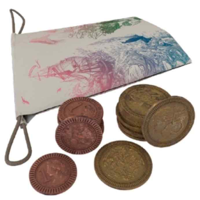 Darwin's Journey: Set De Monedas De Metal TABLERUM