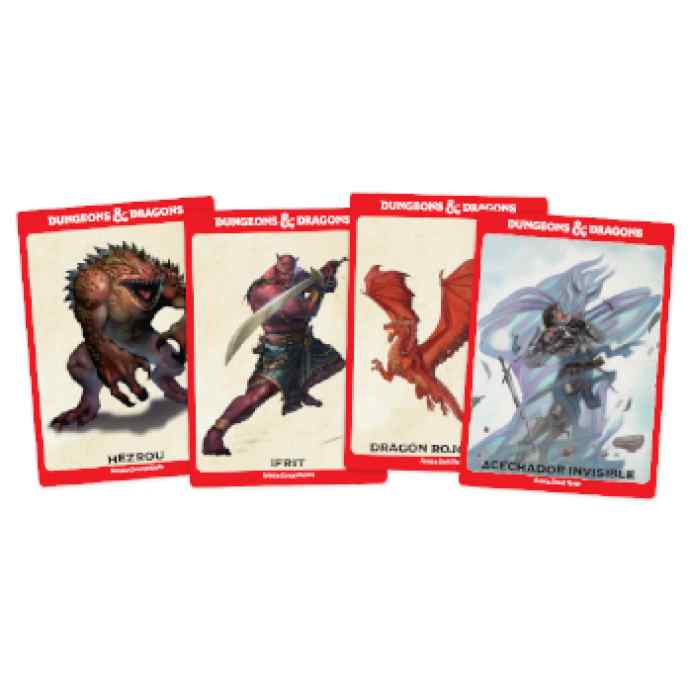 Dungeons & Dragons: Accesorios:Cartas de monstruos. Desafío 6-16 TABLERUM