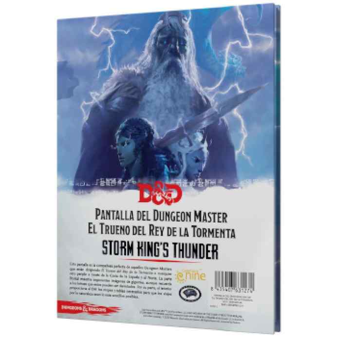 Dungeons & Dragons: El Trueno del Rey de la Tormenta DM Screen TABLERUM