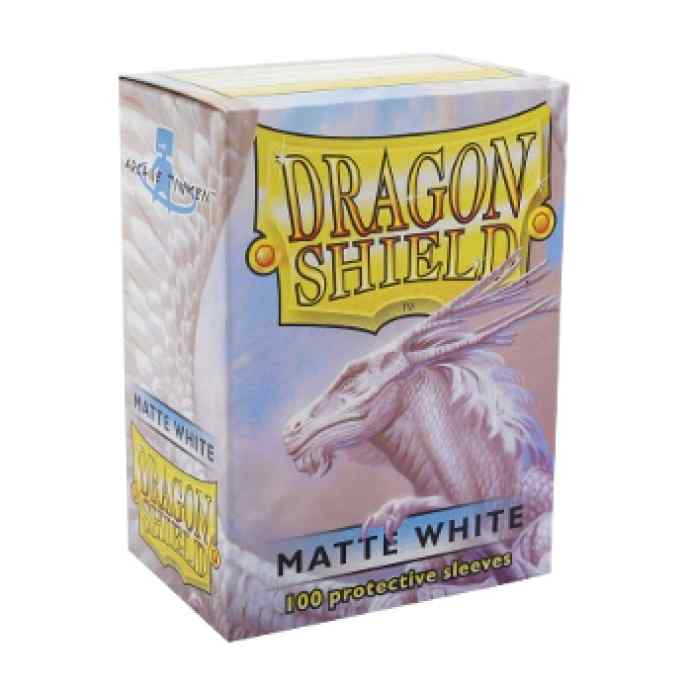 Fundas Dragon Shield 100 Matte White TABLERUM
