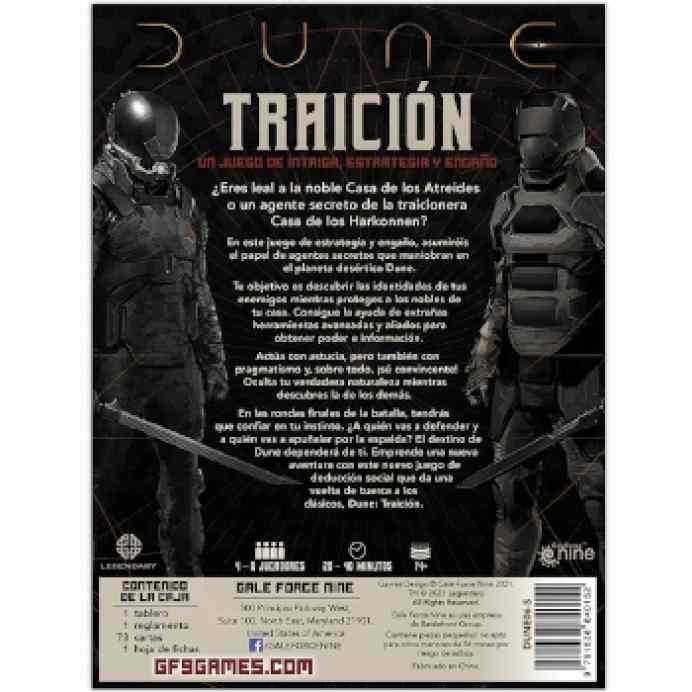 Dune: Traición TABLERUM