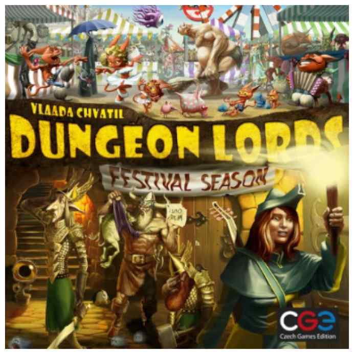 Dungeon Lords: Festival Season TABLERUM