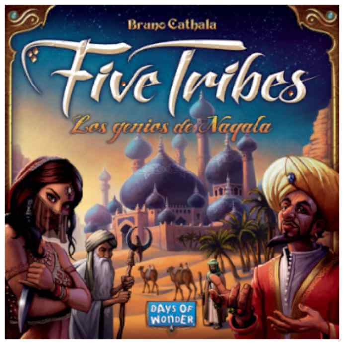 Jogo Five Tribes: Os Gênios de Naqala