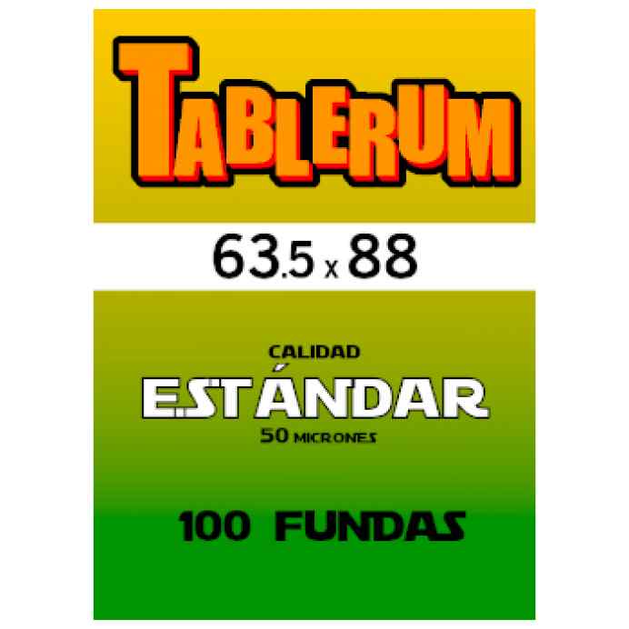 Fundas TABLERUM Estándar 63.5 x 88 (100 uds) TABLERUM