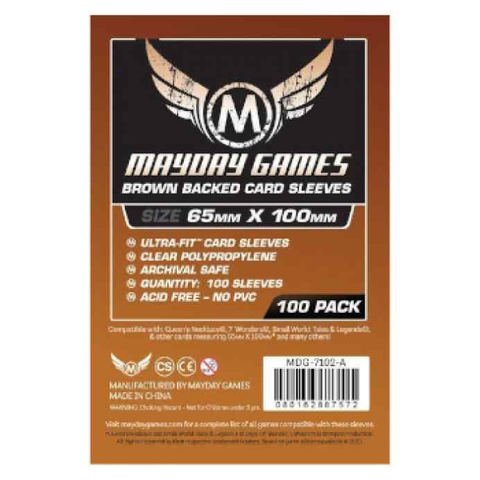 Fundas Mayday 65 x 100 Magnum Ultra Fit Brown Backed (7Wonders) (100 uds) TABLERUM