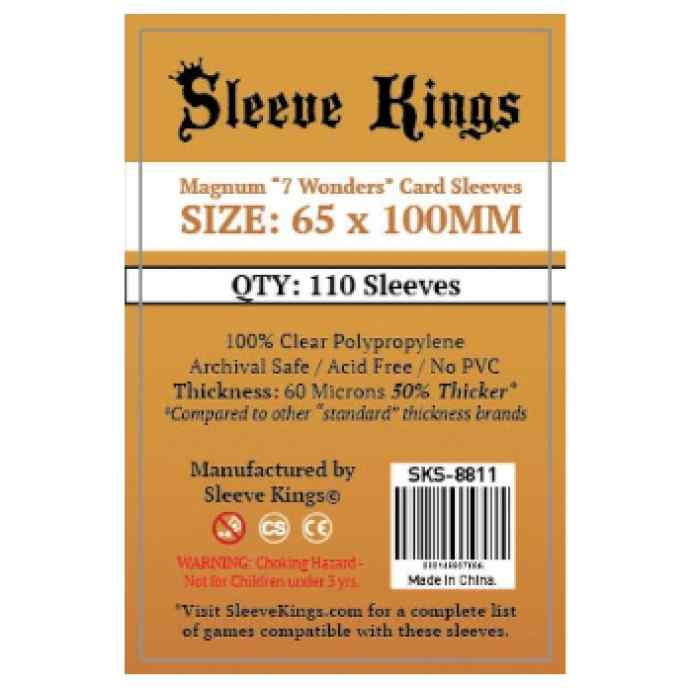 Comprar Fundas Sleeve Kings Magnum 7 Wonders 65 X 100 110 Uds