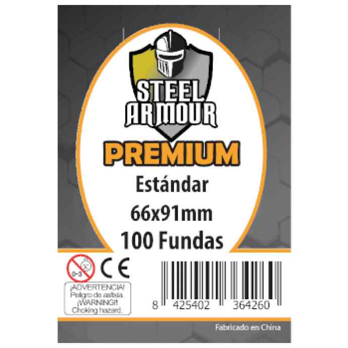 Fundas Steel Armour Standard PREMIUM 66x91 (100 uds) TABLERUM