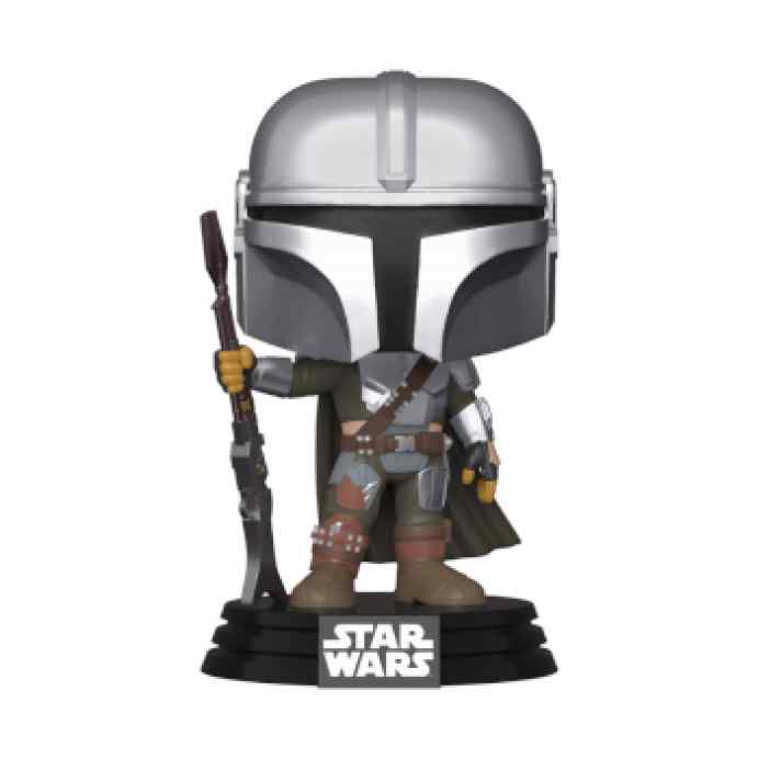 Figura Funko POP Mandalorian: The Mandalorian Vinilo 10cm TABLERUM