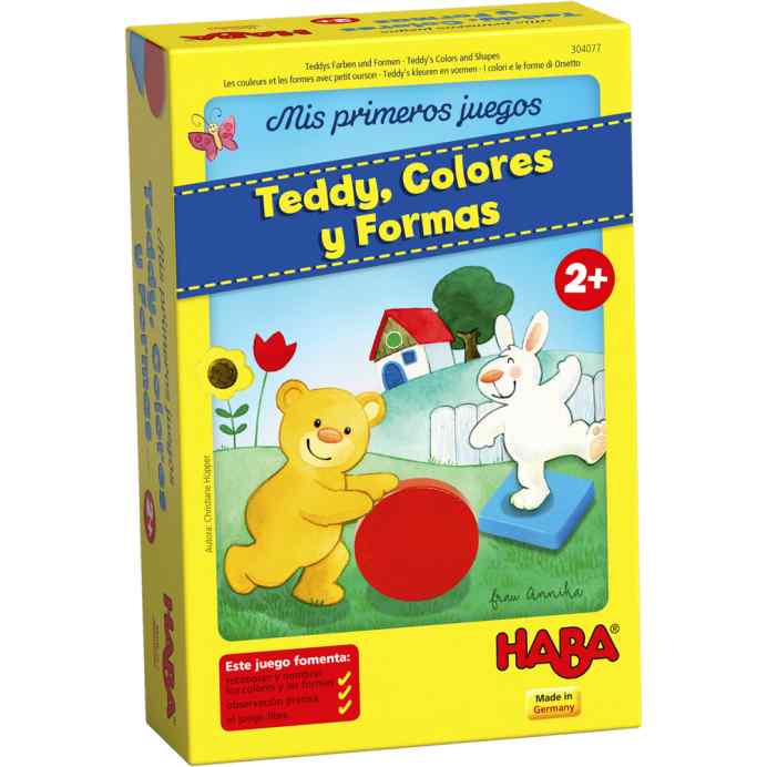 Teddy colores y formas