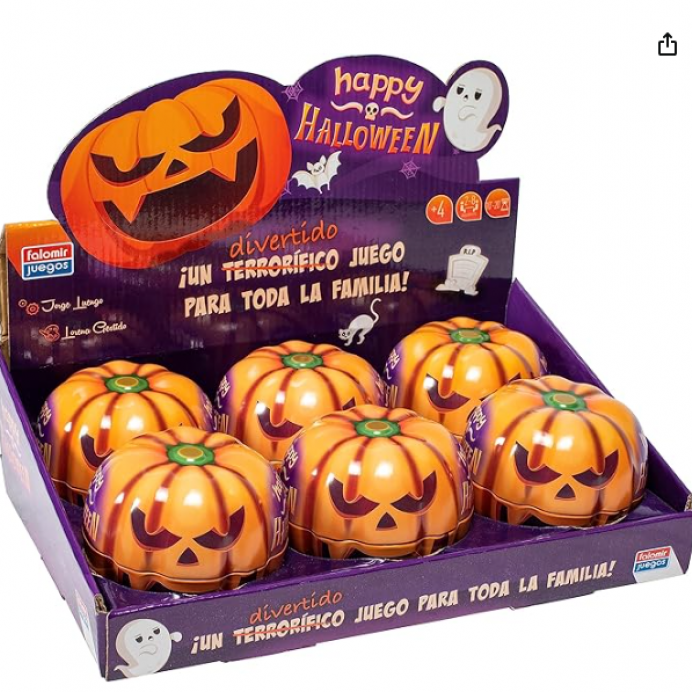 happy halloween pack de seis juego de mesa