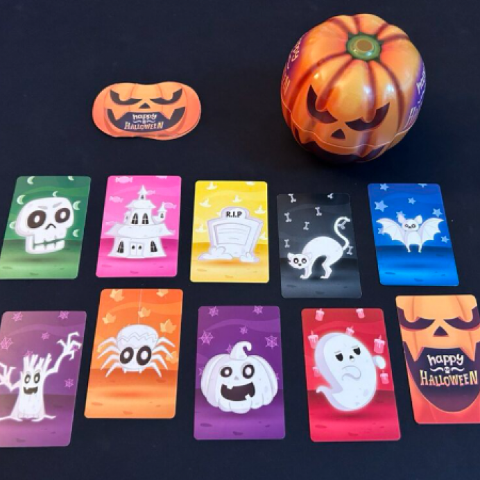 happy halloween cartas juego