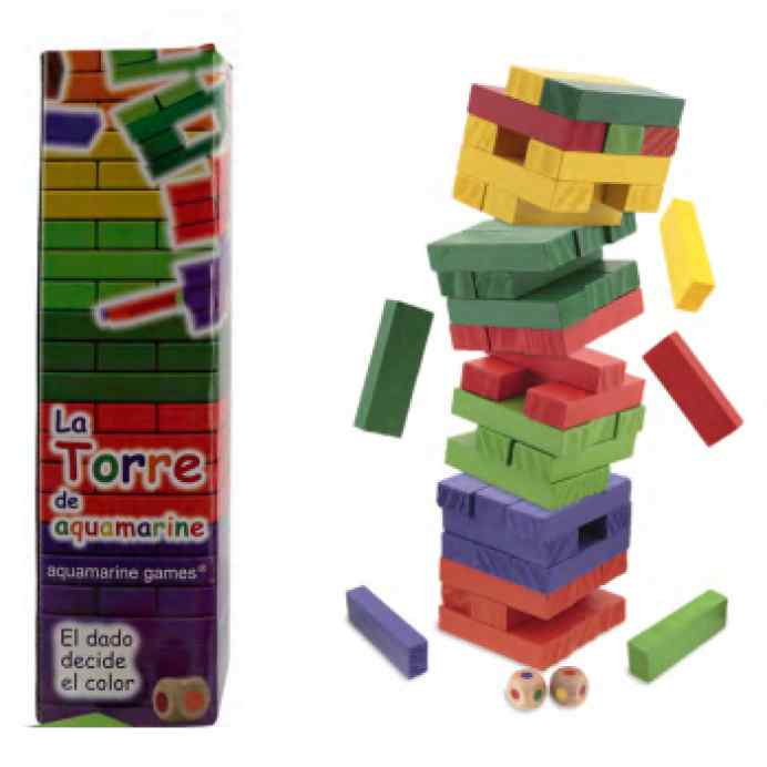 Gioco torre in legno Briosco col tuo logo | trasporto omaggio Gioco torre in legno Briosco col tuo logo | trasporto omaggio