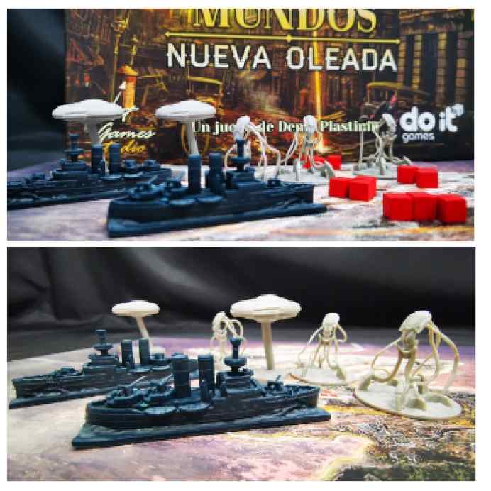La Guerra de los Mundos: Miniaturas TABLERUM