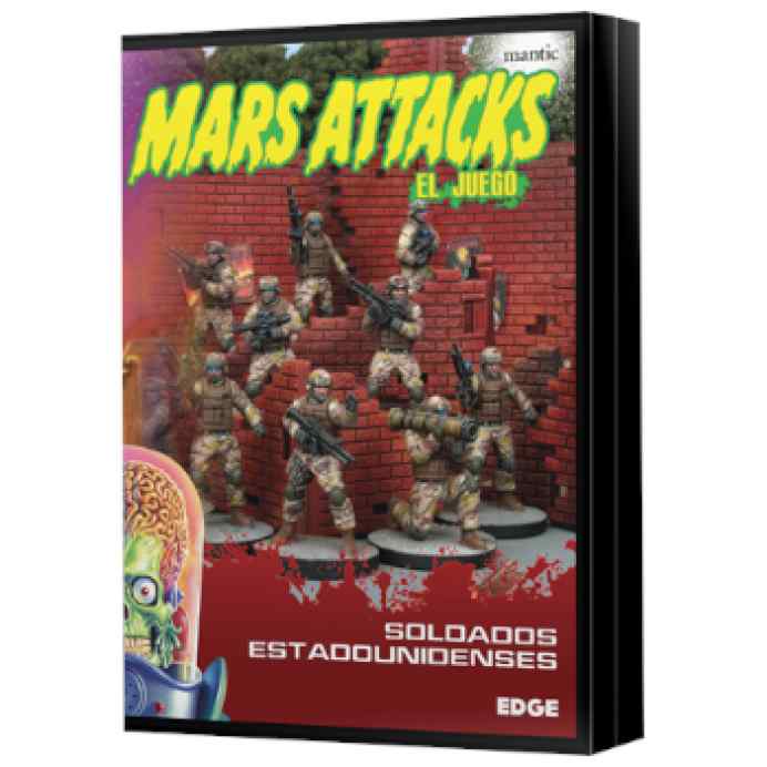 Mars Attacks: Soldados estadounidenses TABLERUM