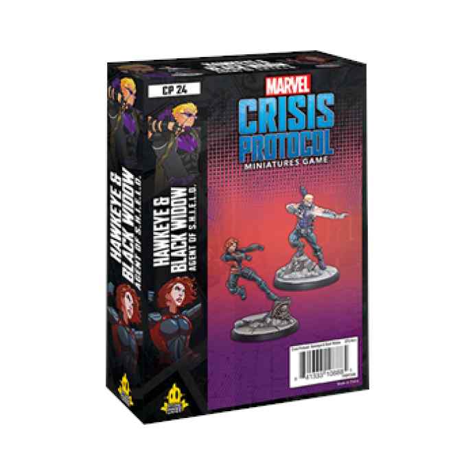 Marvel Crisis Protocol: Hawkeye & Black Widow EN TABLERUM