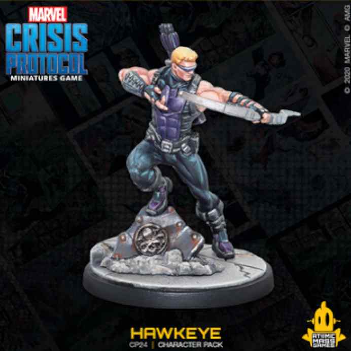 Marvel Crisis Protocol: Hawkeye & Black Widow EN TABLERUM
