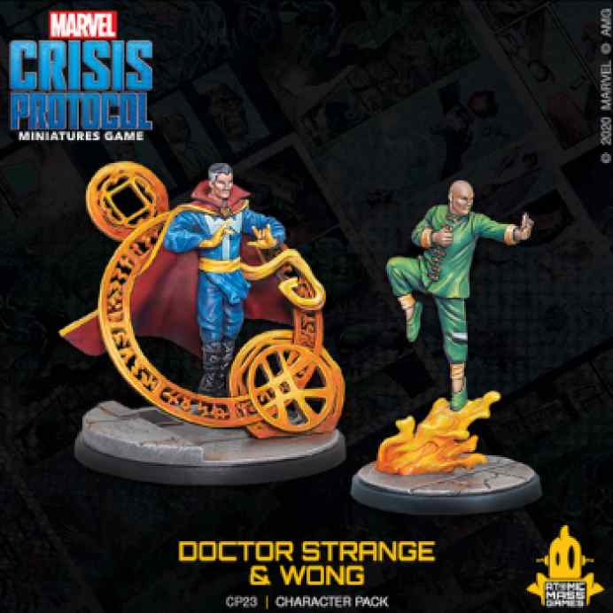 Marvel Crisis Protocol: Dr Strange & Wong EN TABLERUM