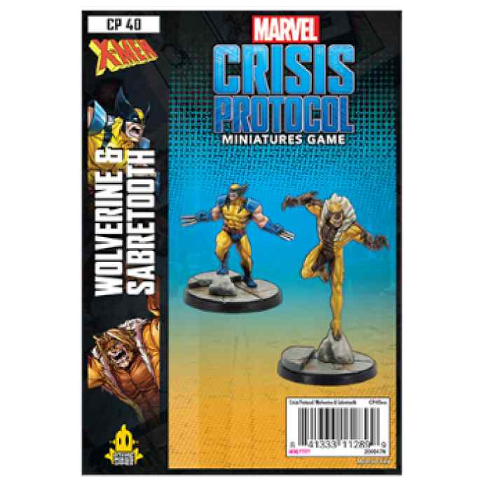 Marvel Crisis Protocol Wolverine & Sabretooth EN TABLERUM