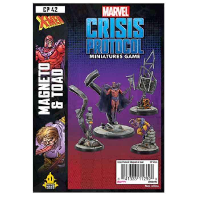 Marvel Crisis Protocol Magneto & Toad EN TABLERUM