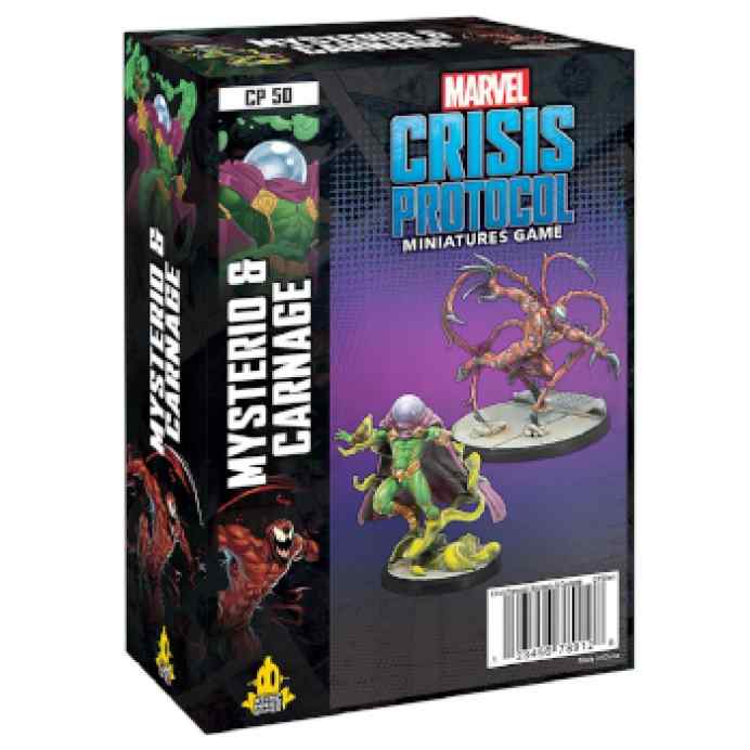 Marvel Crisis Protocol Carnage & Mysterio EN TABLERUM